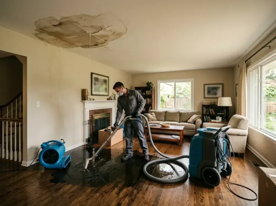 attic-pipe-burst-ceiling-drip-008 — frequently asked questions, Water Damage Restoration & Carpet Care in Midlothian, TX